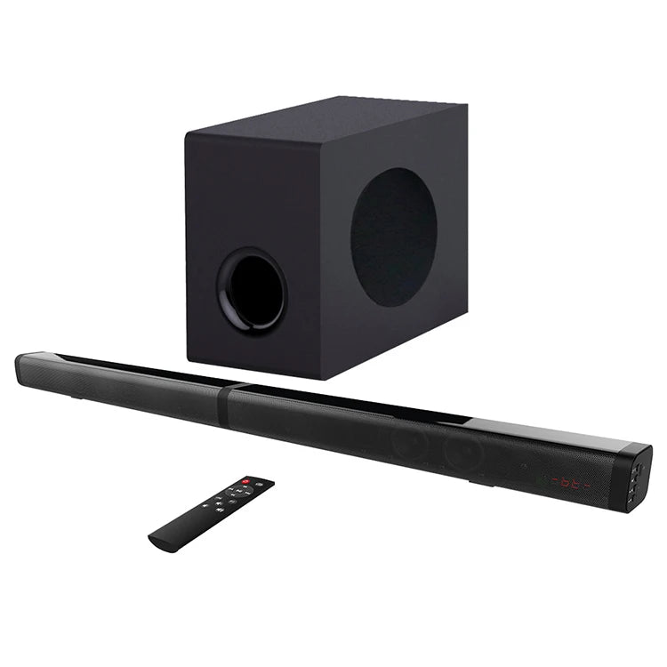 Bluetooth Speaker 5.0 Home Theater System 3D Surround Sound Bar Remote
