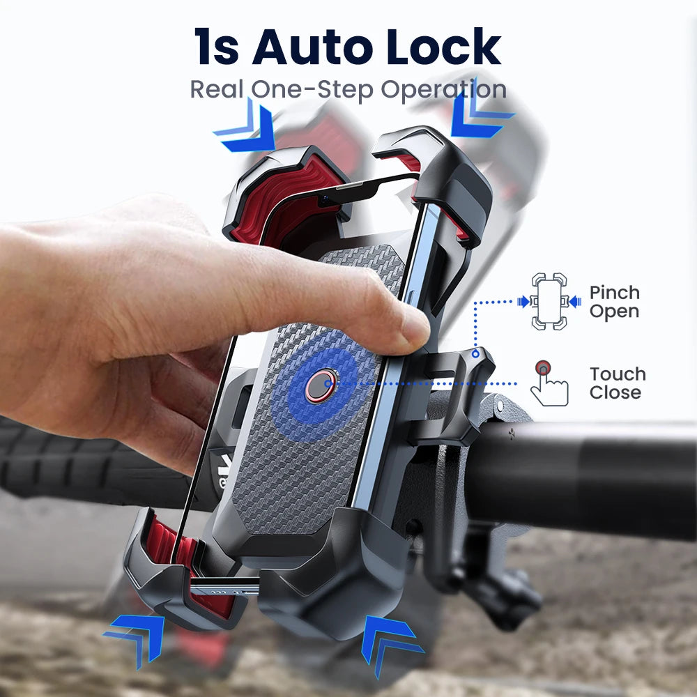 Joyroom 360° View Universal Motorcycle Phone Holder Bicycle Phone Holder