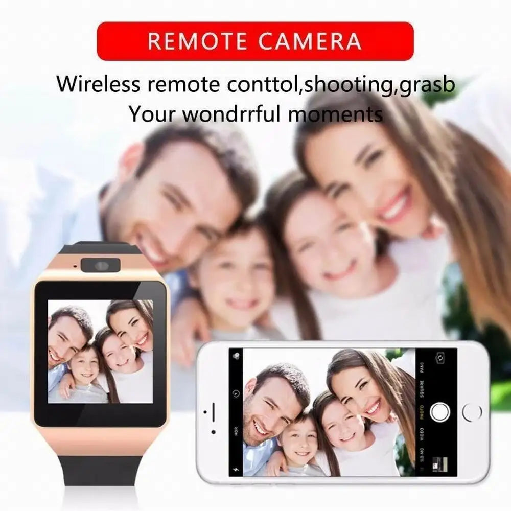 Smart Watch DZ09 Digital Touch Screen Q18 Bracelet Camera Bluetooth WristWatch SIM Card Smart Watch IOS Android Phones Support