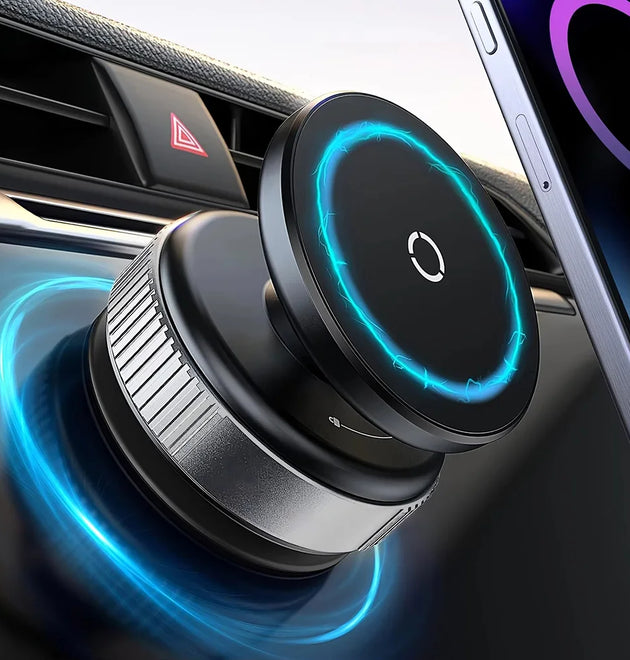 For Magsafe Magnetic Car Phone Holder Stand Suction Cup Magnet Car Mount Support GPS Mobile Bracket For Car Dashboard Smartphone