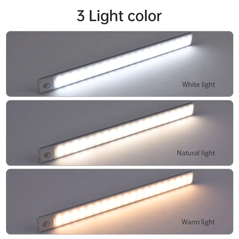 Cabinet Led Light Sensor Movement Rechargeable Wireless Led Lamp Night