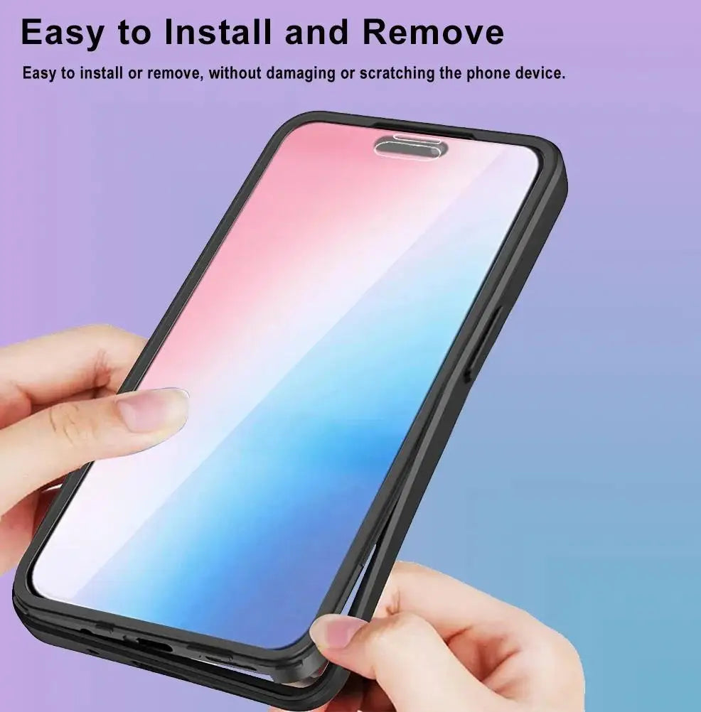 360 Full Body Front Back Clear Case For iPhone 8 Plus SE Silicone Shockproof