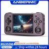 Anbernic RG353M Handheld Game Console Aluminum Alloy Shell 3.5 Inch Multi-touch Screen Dual OS HDMI-compatible Player 4400 Games