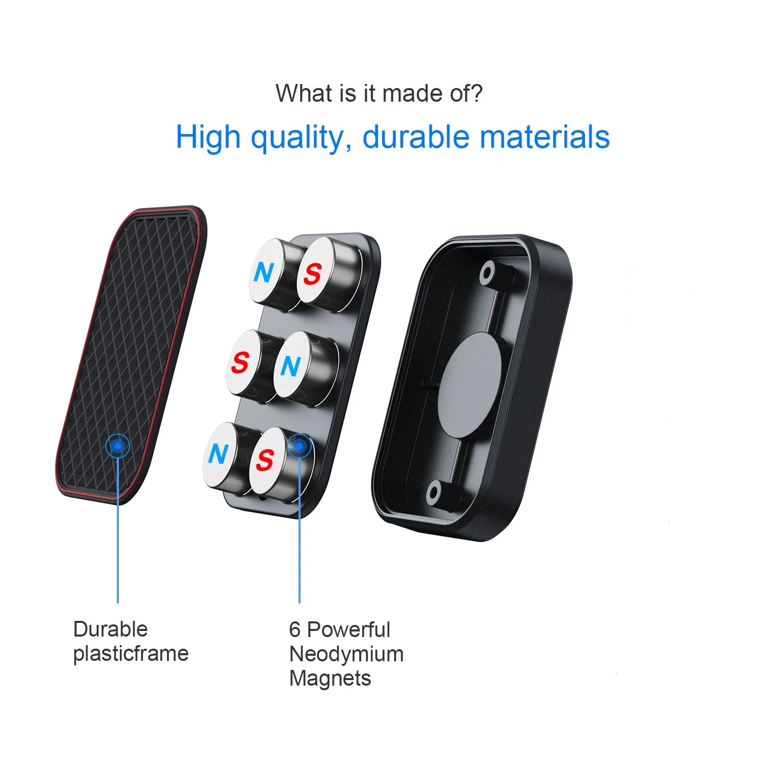 Universal Magnetic  Air Vent Clip Car Phone Mount with Powerful Galaxy