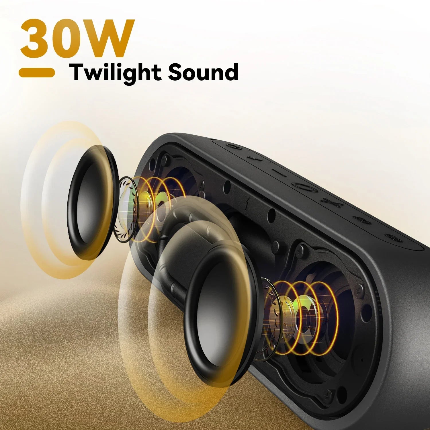 TRIBIT Sound Plus 2 Portable Bluetooth Speaker, 30W Power Wireless Speaker