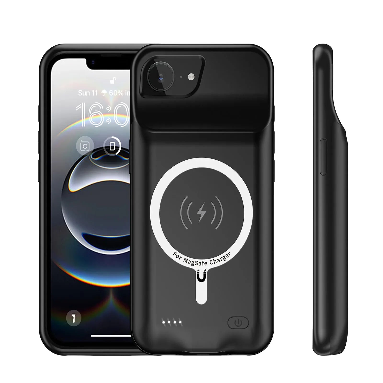 10000mAh Battery Charger Case for IPhone 17 Plus 16e 16 17 Pro Max Power Bank Magnetic Wireless Charging Cover for for IPhone 17