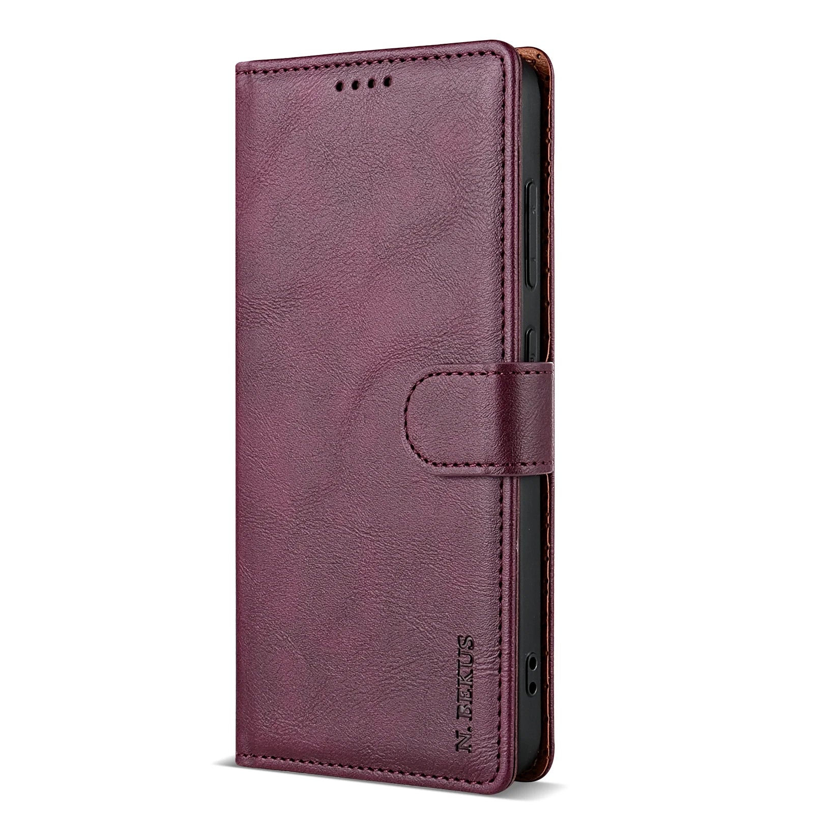 Business Leather Phone Case For Samsung Galaxy Note20 Flip Card Wallet