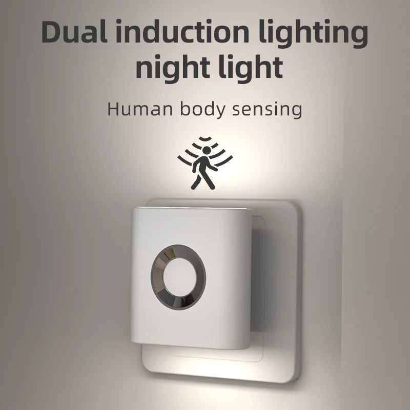 Motion Sensor Light LED Type C Rechargeable Wireless Night Light