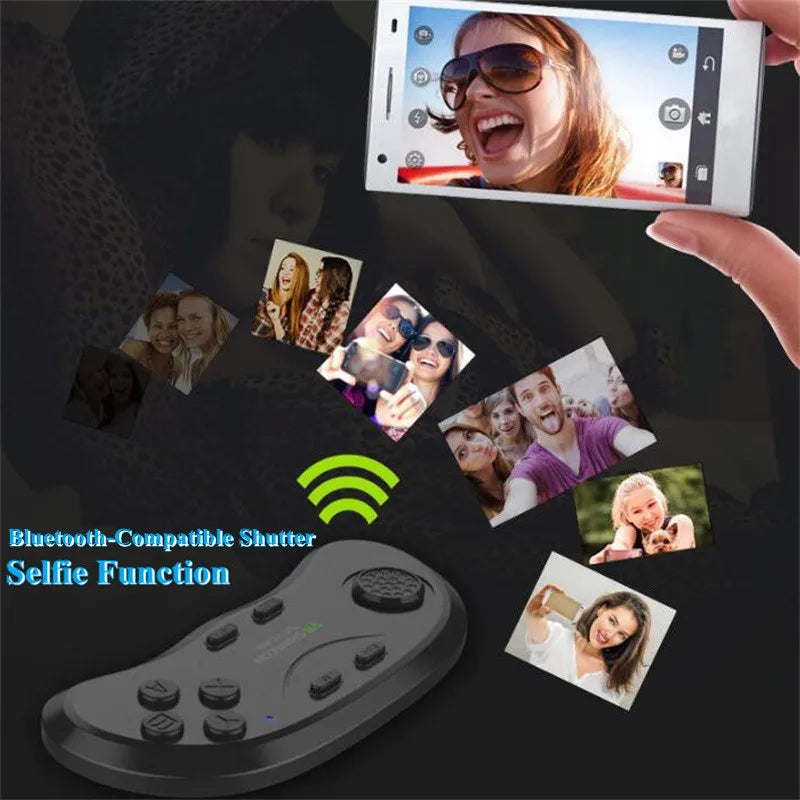 VR Glasses 3D Virtual Reality Box G10 IMAX Giant Screen Google Cardboard Helmet for 4.7-7inch Smartphone Matching Joystick