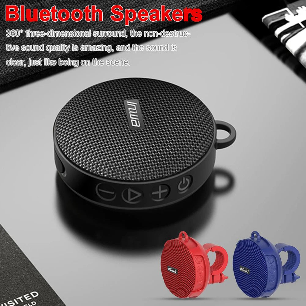 Wireless Bluetooth Bike Motorbike Speaker Portable Bass Subwoofer Cycling Speaker