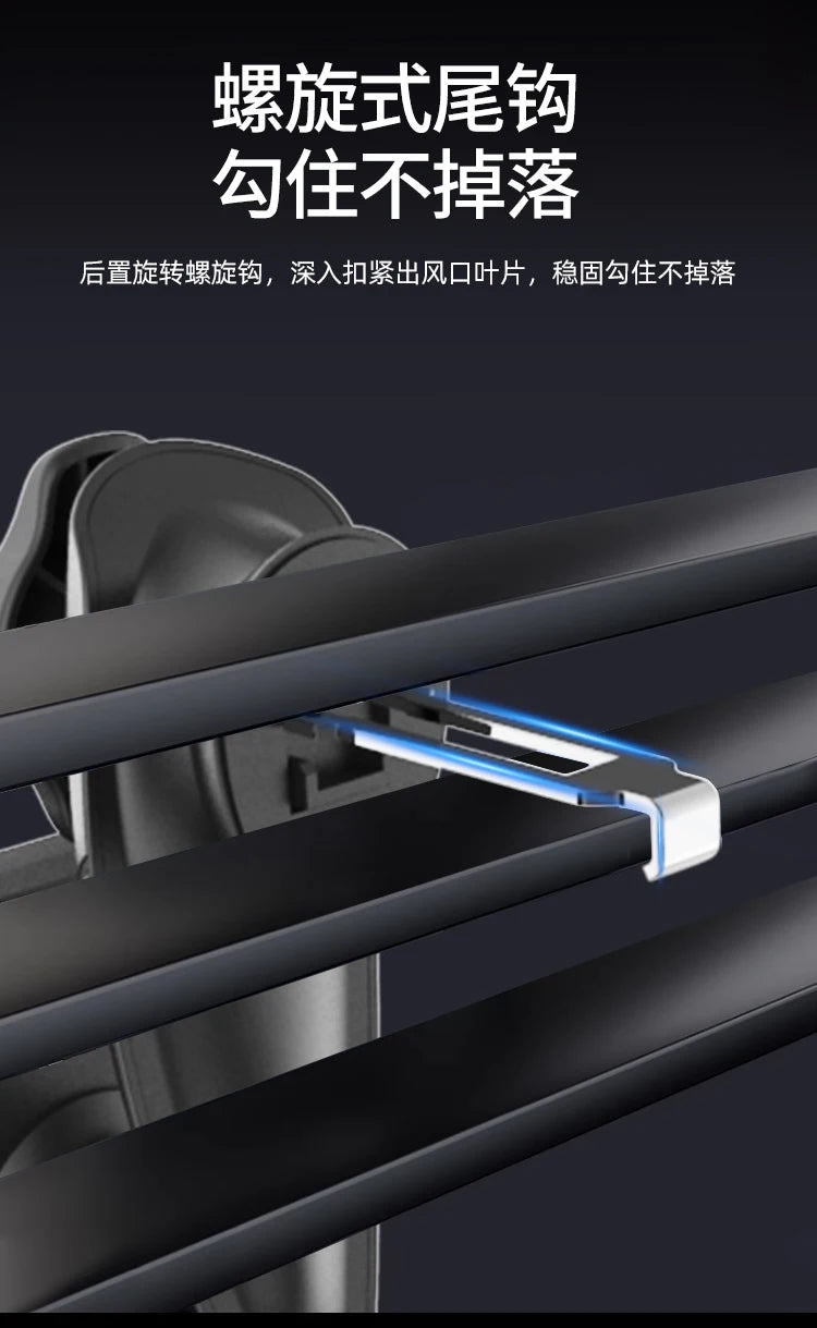 Gravity Phone Holder Car Air Vent Clip Mount Cellphone Stand 360-Degree Rotation Air Vent Mobile Phone Bracket Support