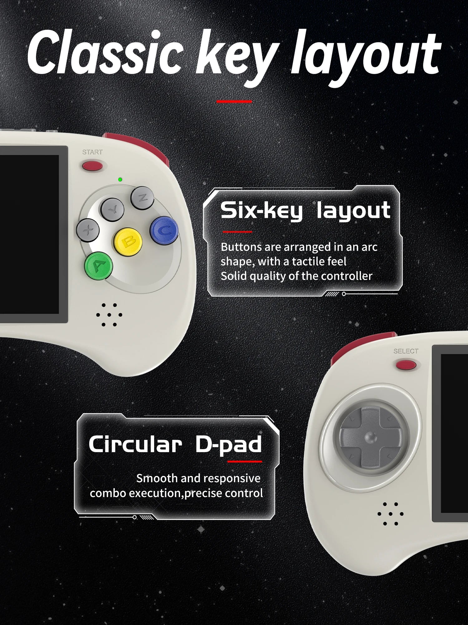 ANBERNIC RG ARC-D RG ARC-S Retro Games RK3566 4.0INCH 640*480 Handheld Game Console Emulator LINUX Android System 3500mAh HD-Out